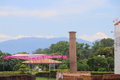  लुम्बिनीबाट पनि देखिन्छ- हिमशृङ्खलाका मनोरम दृश्य 